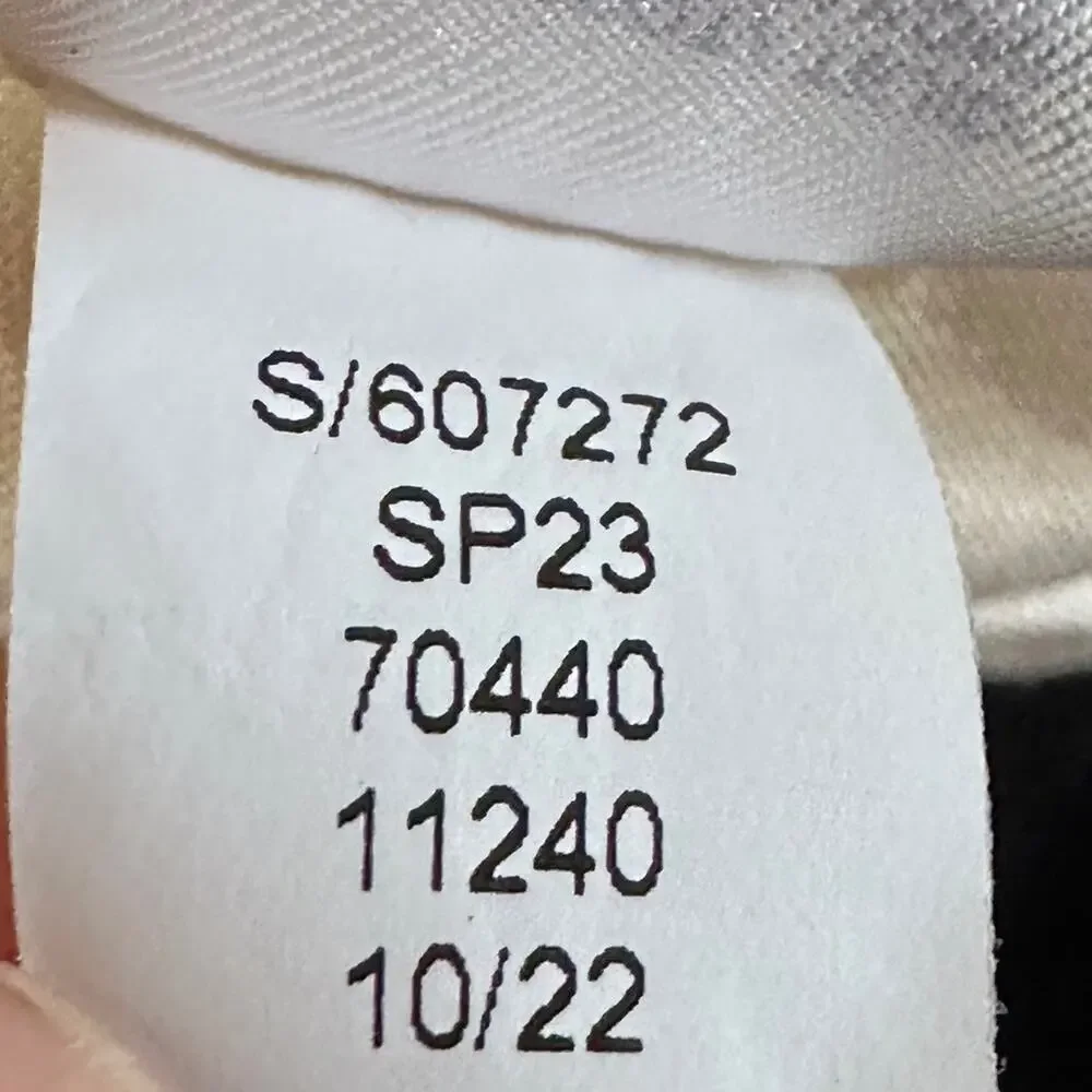 Ann Taylor LOFT Ruffle Tie Neck Mixed Media Top,  Size Small - Picture 5 of 9